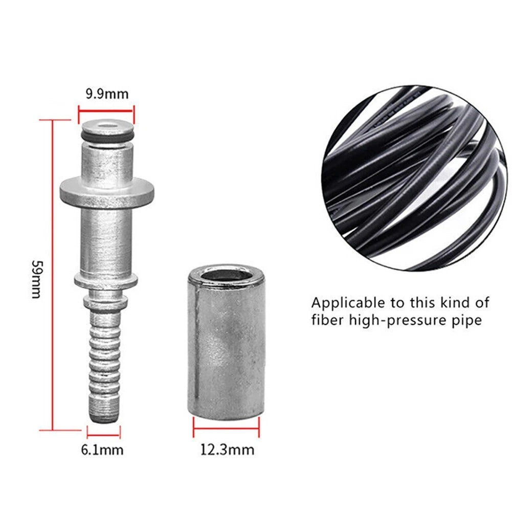 Hose Adaptor for K Models (Metal Construction, Protective Sleeve)