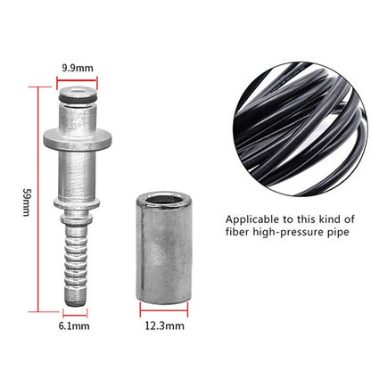 Hose Adaptor for K Models (Metal Construction, Protective Sleeve)