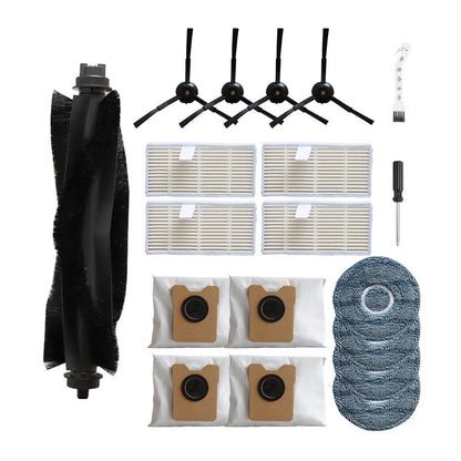 Accessory Kit for Eufy Omni C20 Robot Vacuum (1 Main Brush, 4 Dust Bags)