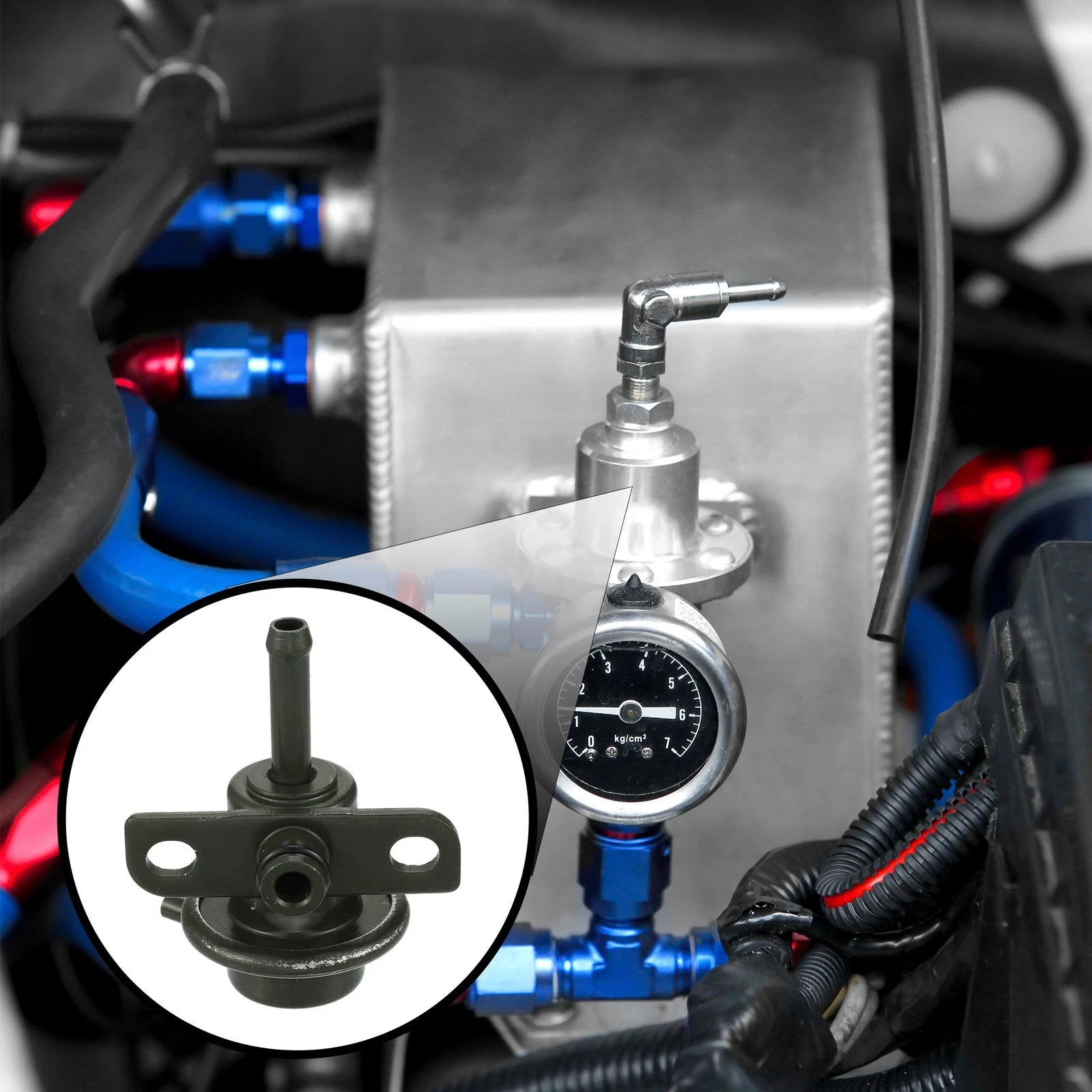 Fuel Injection Pressure Regulator Replacement for Toyota 4Runner (2000–2000)