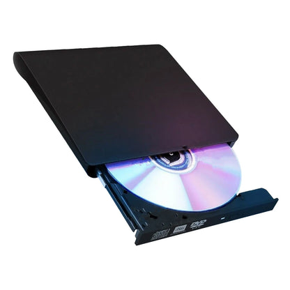 Slim External DVD Drive USB 2.0 CD DVD RW for Universal Use (All Models)