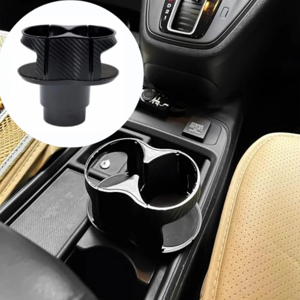 2 in 1 Expandable Car Cup Holder for Secure Drink Hold