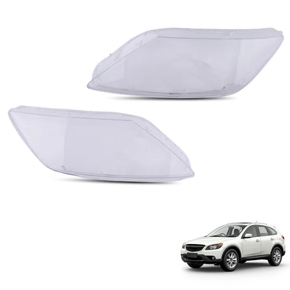 Front Clear PC Headlight Lens Cover for Mazda CX-7 (2007–2012) Left Right