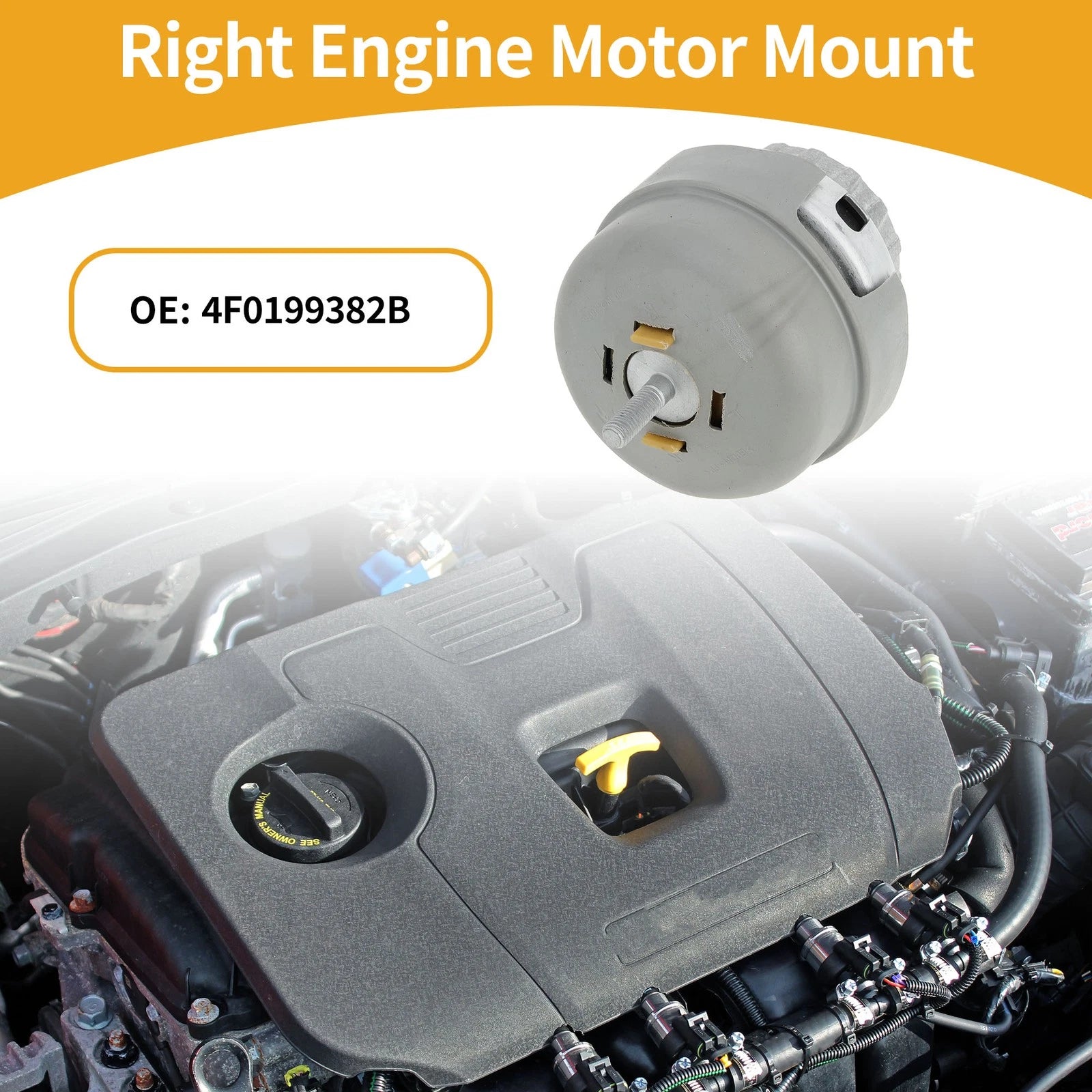 Engine Motor Mount Replacement for Audi A6L (4Z8) (2012–2018)