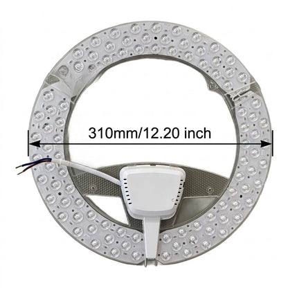 LED Light Module for Ceiling Fans (50000 Hour Rated, 310x310mm, White)