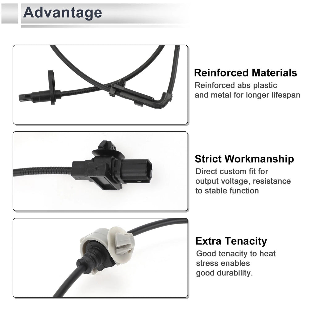 ABS Wheel Speed Sensor Front Right Replacement for Honda Civic (2016–2021)