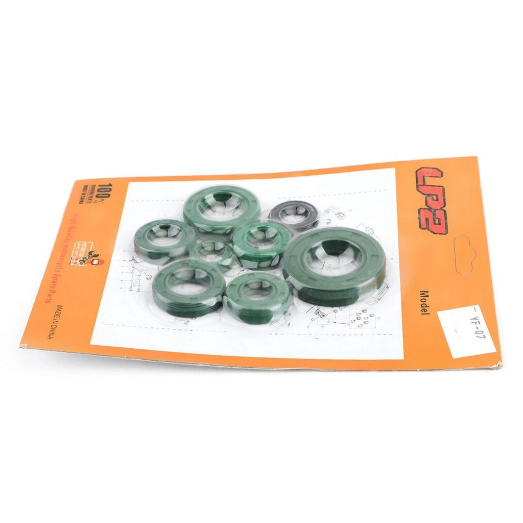 Complete Engine Oil Seal Kit for Honda CR80 CR85 (1986–2007) T9