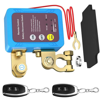 Set of 1 Remote Battery Disconnect Switch for Auto RV ATV (12V 240A)