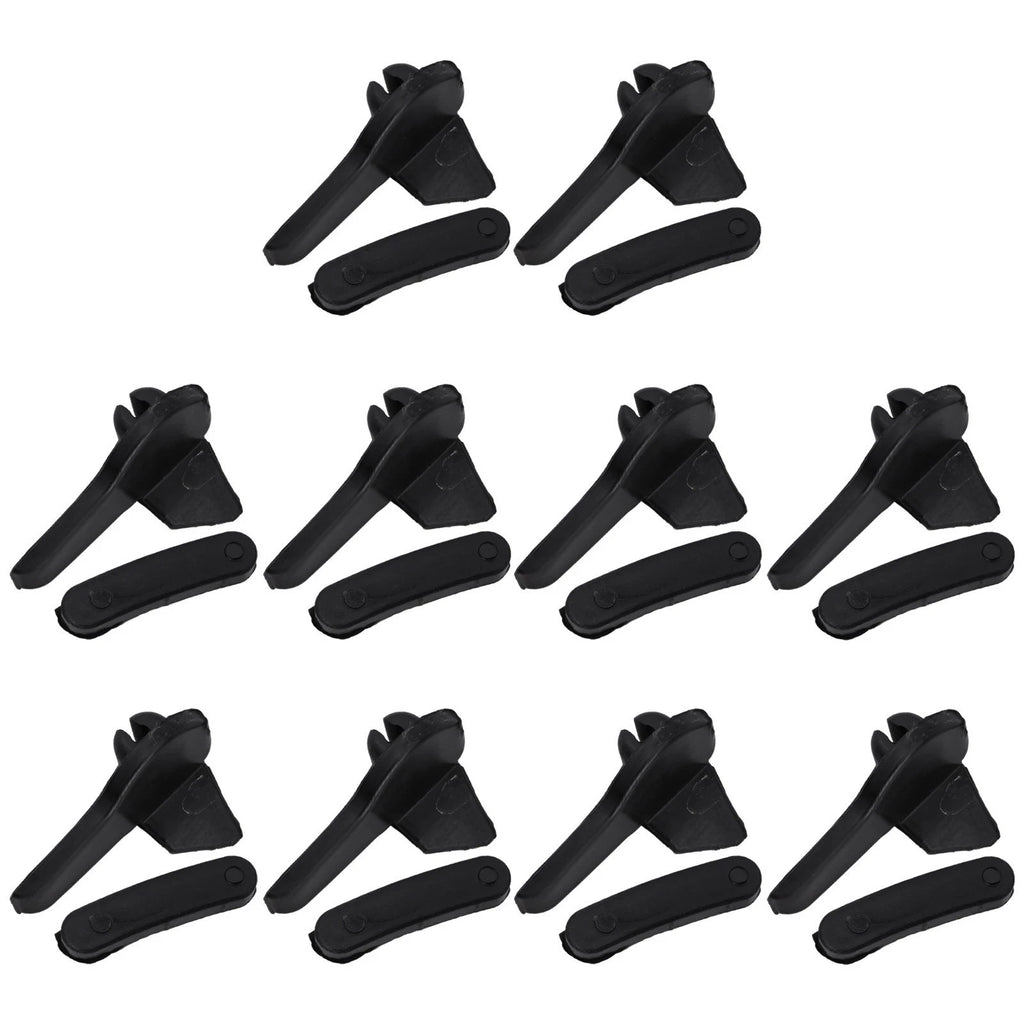 Set of 20 Black Plastic Rim Protect Inserts for Tire Changer