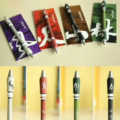 Spinning Rolling Finger Ballpoint Pen with Non-Slip Coating