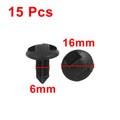 Head Plastic Rivets Set for Toyota (15 Pack) (2011–2020)