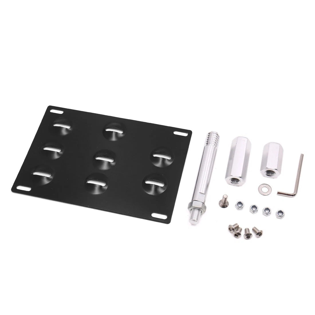 Front Bumper Tow Hook License Plate Bracket for Volkswagen After 2010