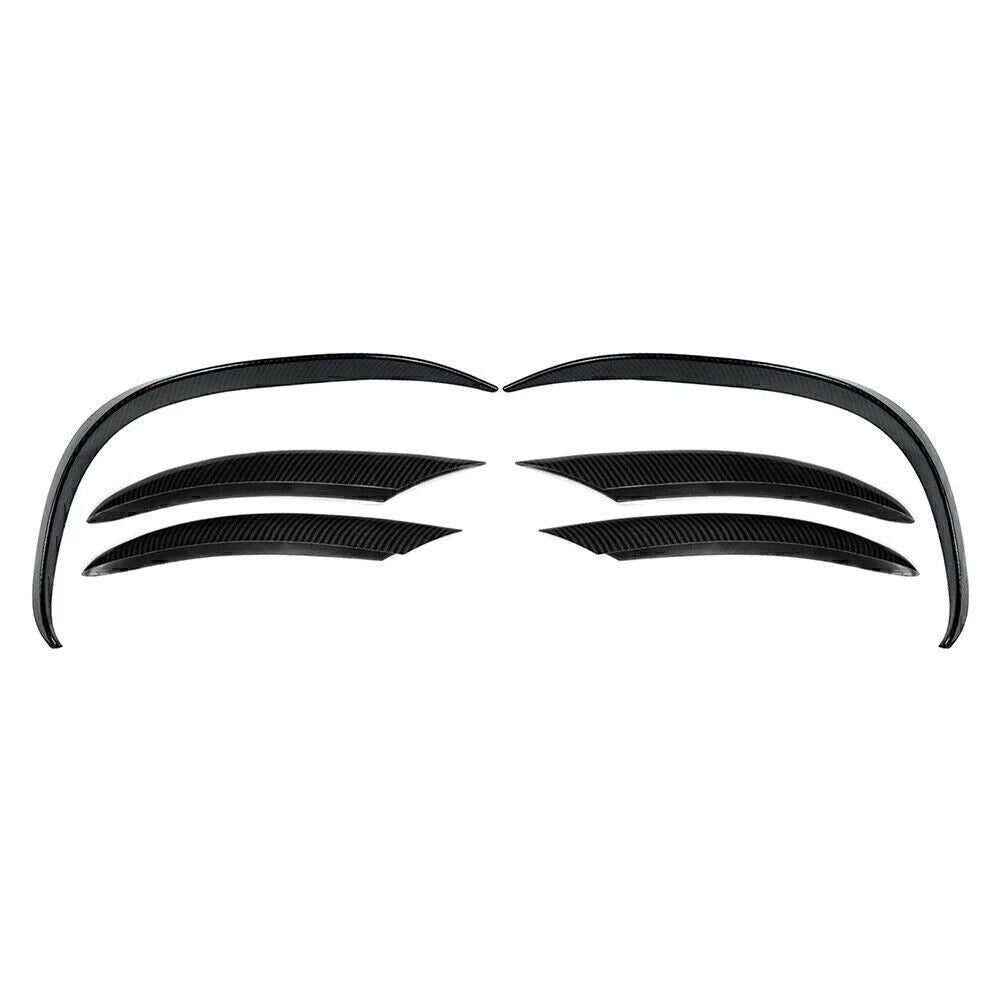 Front Bumper Lip Spoiler Body Kit for Benz C-Class C200 C260 (2019–2023)