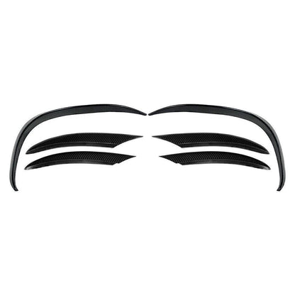 Front Bumper Lip Spoiler Body Kit for Benz C-Class C200 C260 (2019–2023)