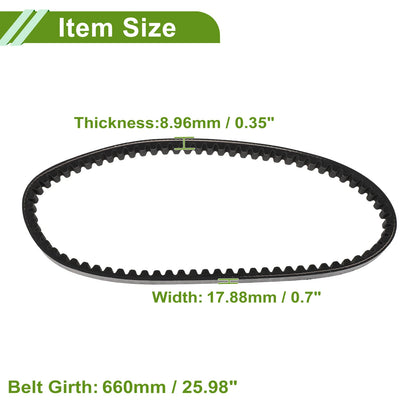 V-Belt Drive Belt for Honda Lead 90/Broad 90 (1990–1995)