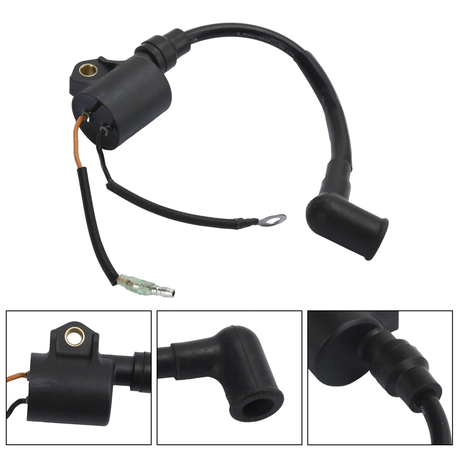 Ignition Coil for Yamaha 2HP 2 MSH 2B MHS 2C 1995–2002 6A1-85570-00
