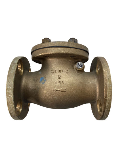 2" Milwaukee Swing Check Valve for ANSI B16.24 (150-WSP, 1291N-200)