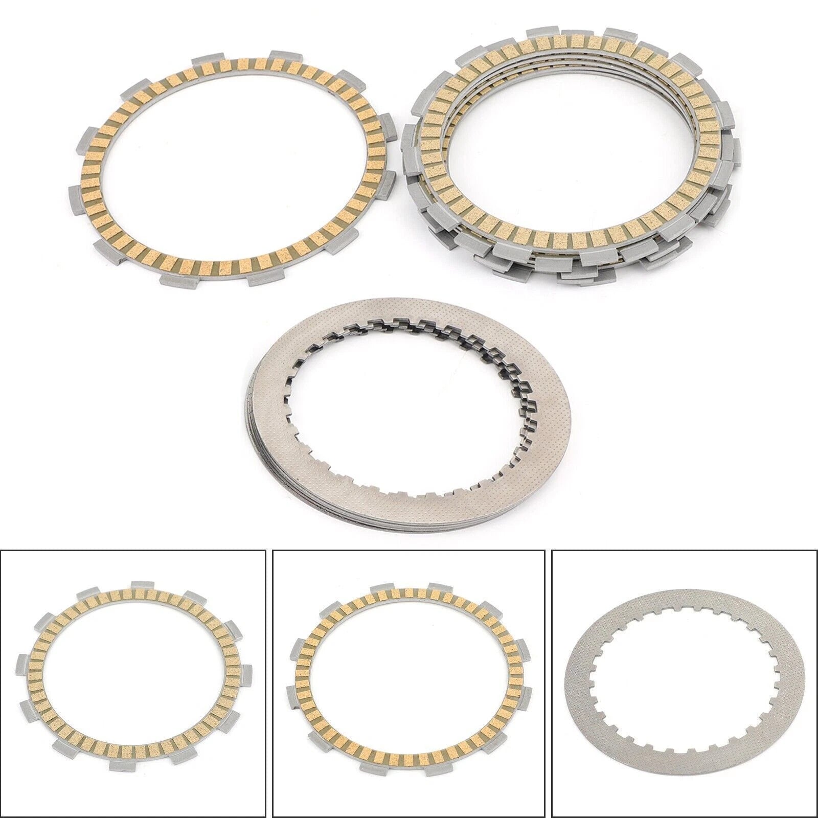 Clutch Kit Steel & Friction Plates for Suzuki SP DR 500 600 LS 400 650 (1981–2017)