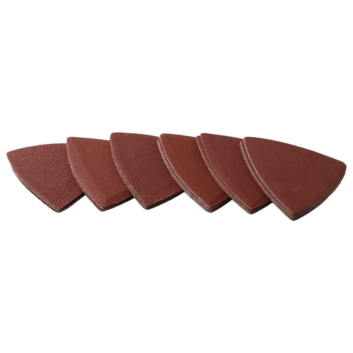 Set of 4 Triangle Sanding Discs 80x80x80mm 120 180 240 320 Grit