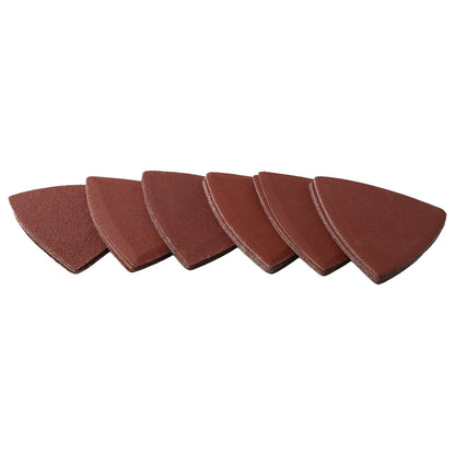 Set of 4 Triangle Sanding Discs 80x80x80mm 120 180 240 320 Grit