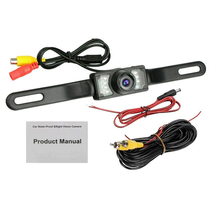 HD 720P Reverse Backup Camera for Cars (IP68, Night Vision, 170° Wide Angle)
