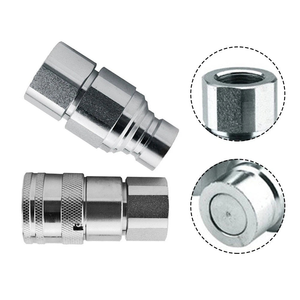 Hydraulic Quick Coupling for Various Equipment (14, 38, 12, 34)