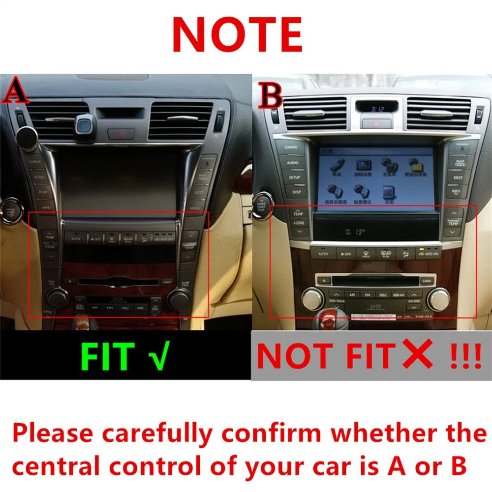 9'' Android Stereo Radio Head Unit for Lexus LS460 LS460L LS600 (2006–2012)