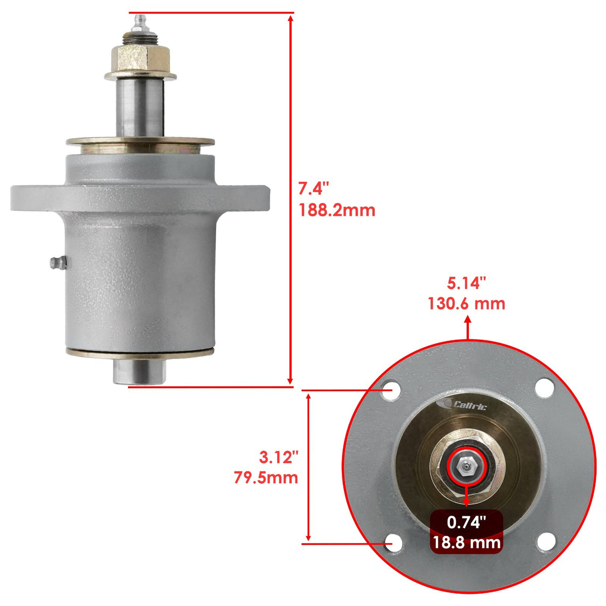 Spindle Replacement for Snapper Ferris (15318) (2000–2000)