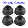 Set of 4 Rubber Ball Joint Dust Boot Covers for Universal Applications