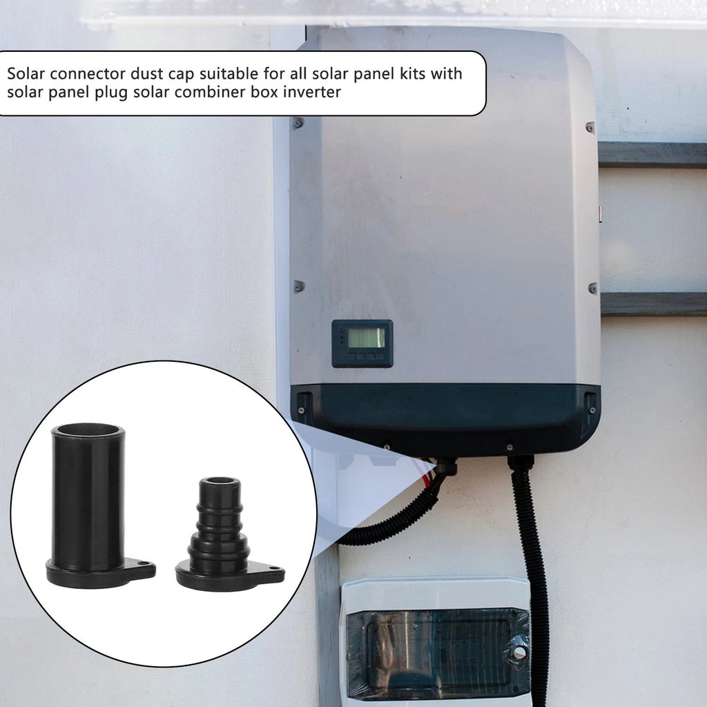 Set of 6 Solar Panel Connection Covers for Automotive Use