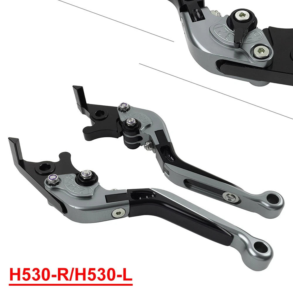 CNC Extendable Brake Clutch Levers for Yamaha TMAX500 TMAX530 TMAX560