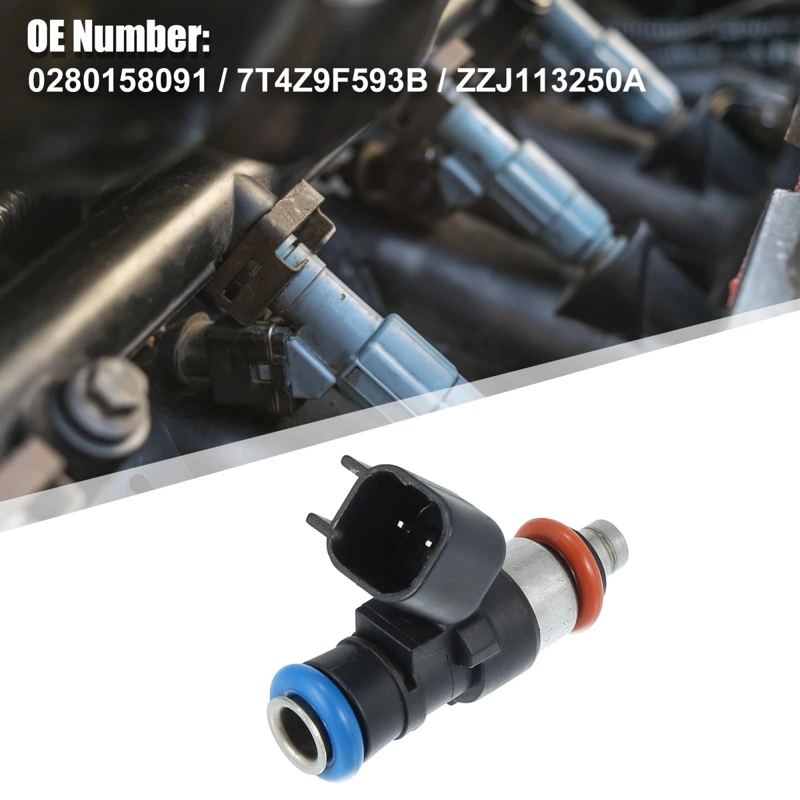 Fuel Injector Replacement for Ford Edge Flex Fusion Taurus Lincoln MKX (2013–2020)