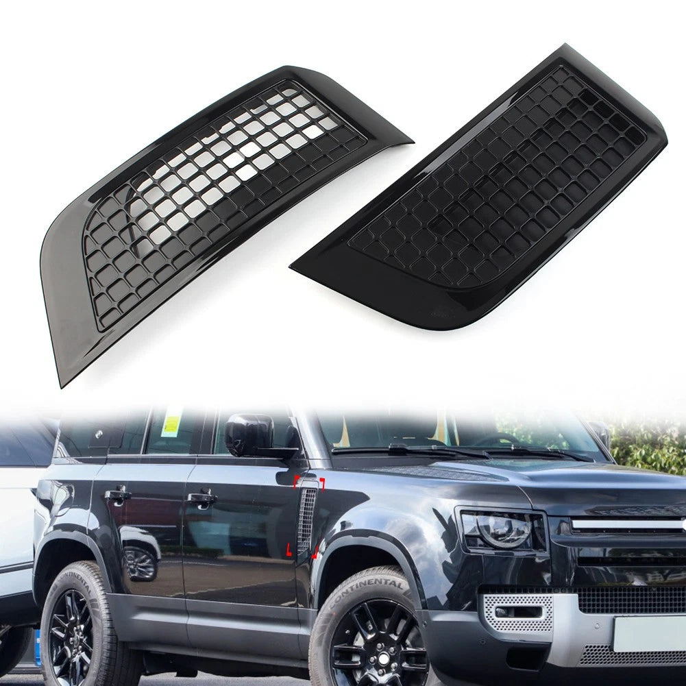 Front Side Fender Vent Cover Grille for Land Rover Defender L663 (2020–2023)