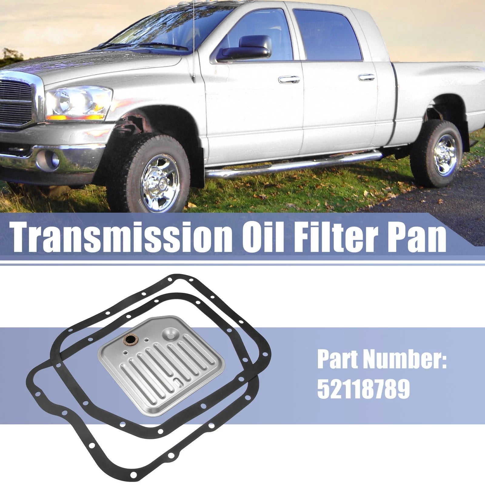 Transmission Filter Oil Pan Gasket Kit for Dodge Ram 1500 (2014–2018)