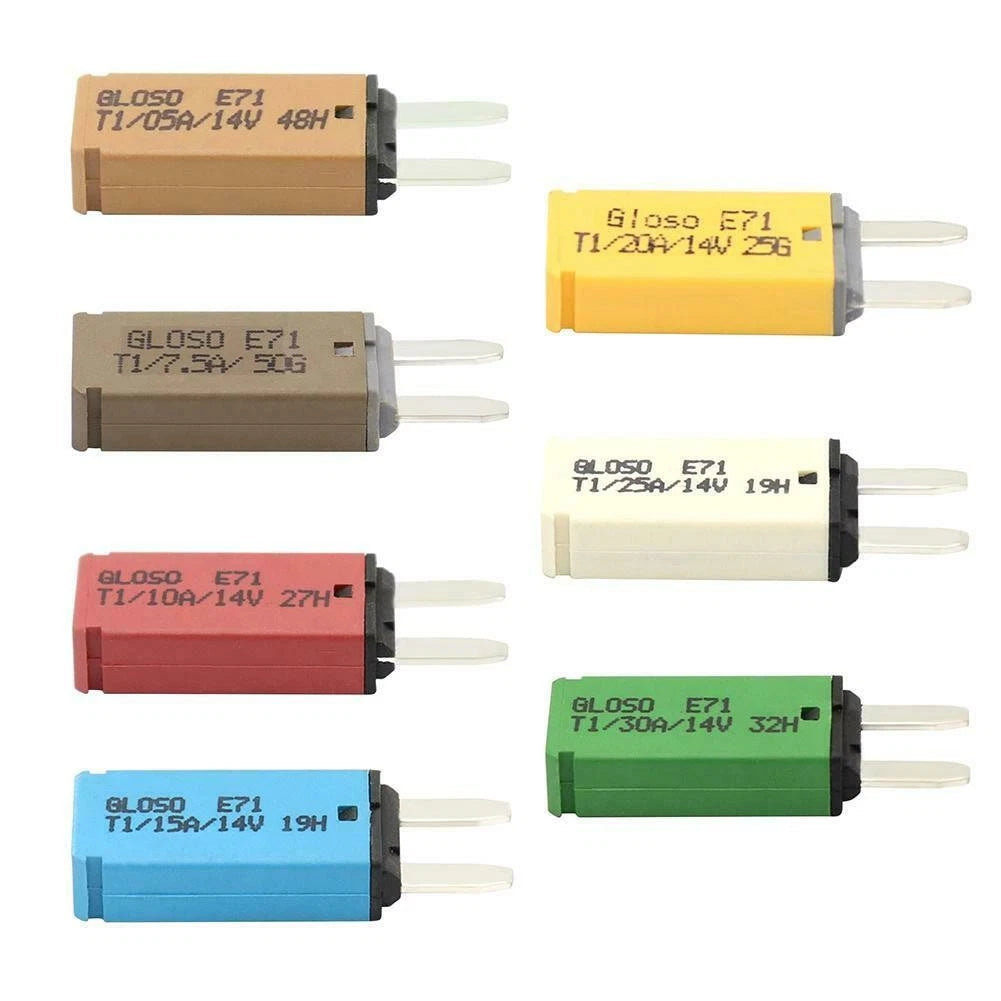 Resettable Circuit Breaker Blade Fuse for MINI (12V)