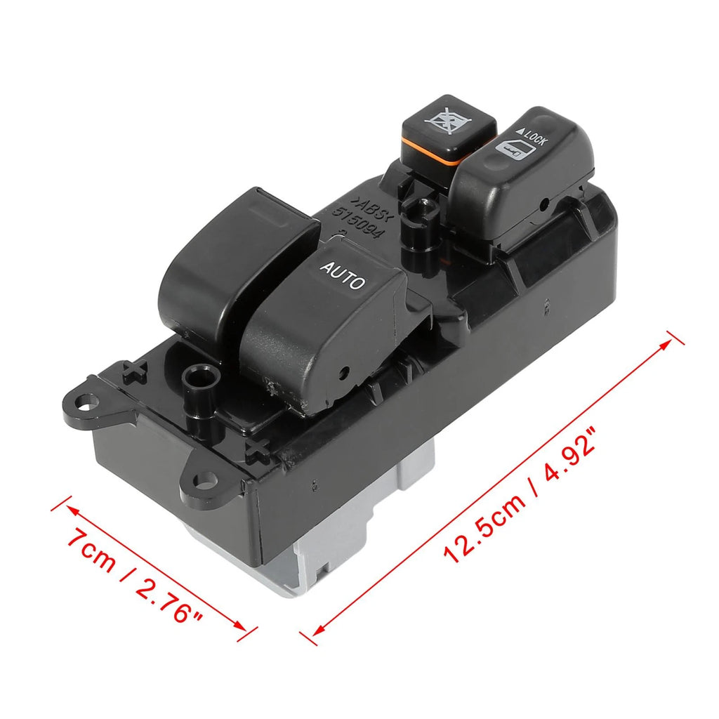 Power Window Switch Front Driver Right Side for Toyota Hiace (2005–2017)