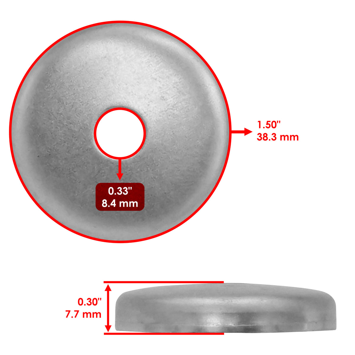 Caster Plug Replacement for Husqvarna EZ 4824 (2020–2020)