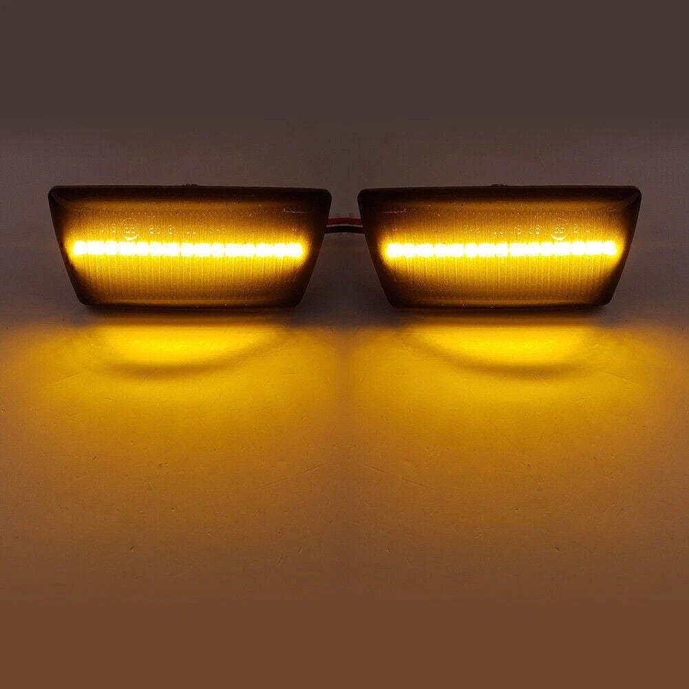 Black LED Side Marker Light For Opel Astra H MK5 Zafira B MK2 Insignia A MK1