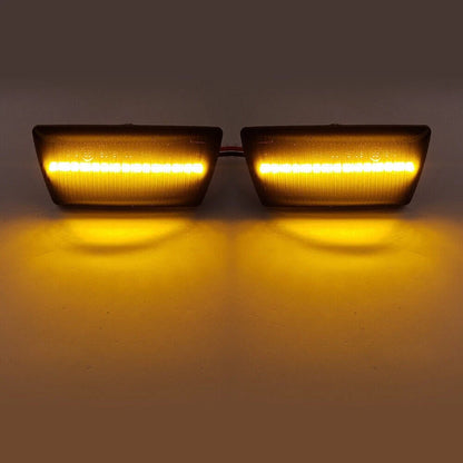 Black LED Side Marker Light For Opel Astra H MK5 Zafira B MK2 Insignia A MK1