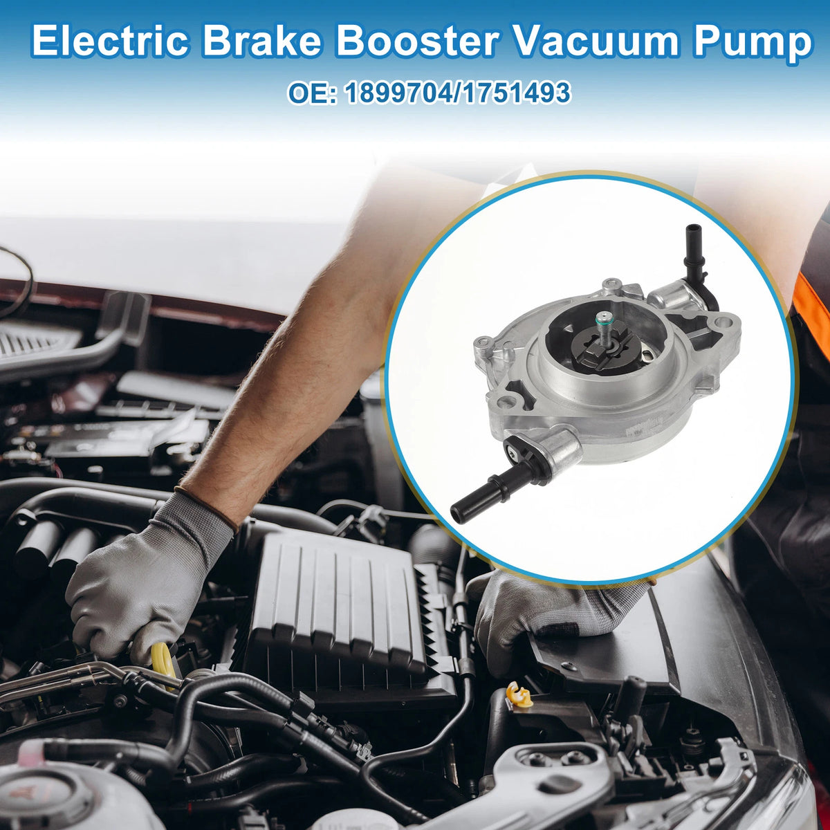 Brake Vacuum Pump No. 1899704/175 1493 for Ford Transit (2007–2014)