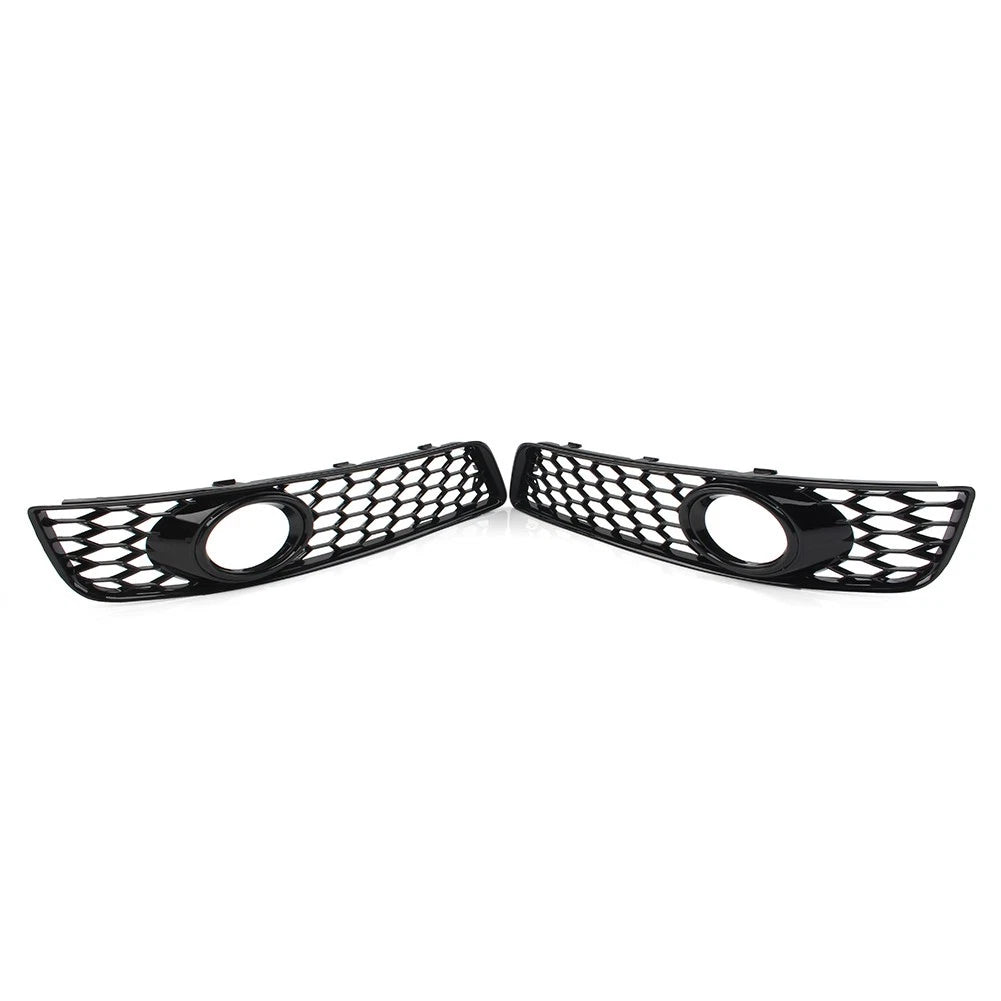 Front Bumper Honeycomb Fog Light Grille Cover for Audi A3 8P (2009–2013)