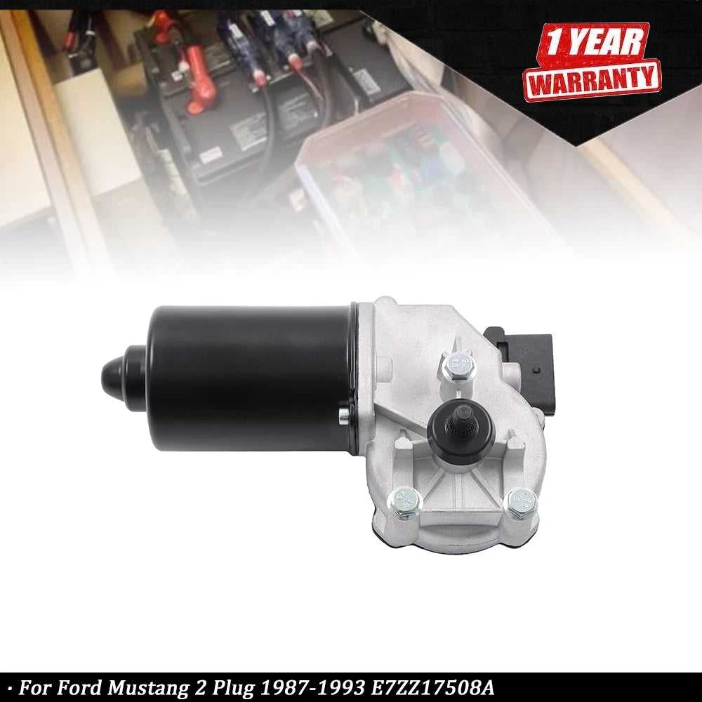 Front Windshield Wiper Motor for Ford Mustang (1987–1993) E7ZZ17508A