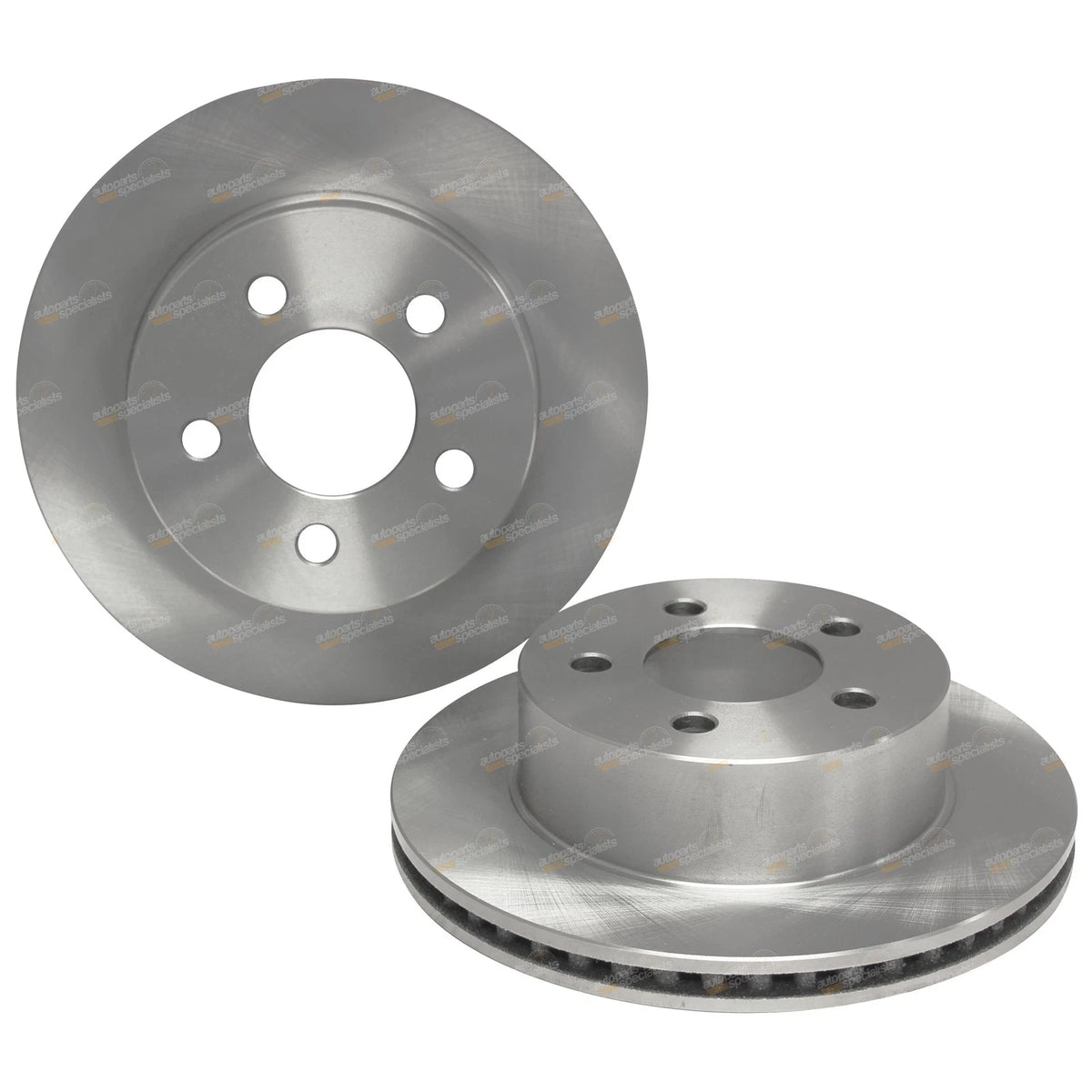 2 Front Disc Brake Rotors for Jeep Wrangler 4.0L (1999–2007)