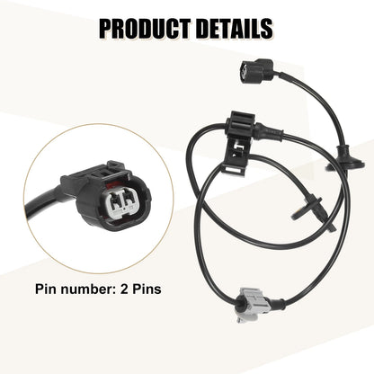 2pcs ABS Sensor No. 57450SHJA02 / 57455SHJA02 for Honda Odyssey (2018–2023)