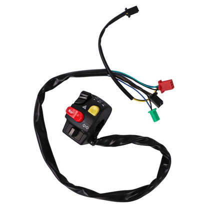 Compact ABS Motorcycle Switch with Stylish Black Finish for Daily Commuting