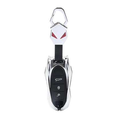 Remote Key Fob Case Shell for Porsche 718, 911, Macan, Cayenne, Cayman (2016–2023)