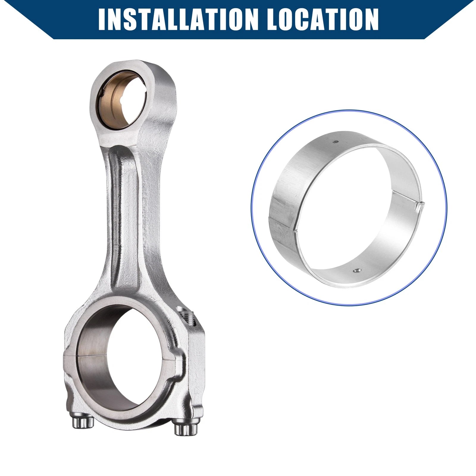 Connecting Rod Bearing Shell Replacement Set for Hyundai Kia (2008–2018)