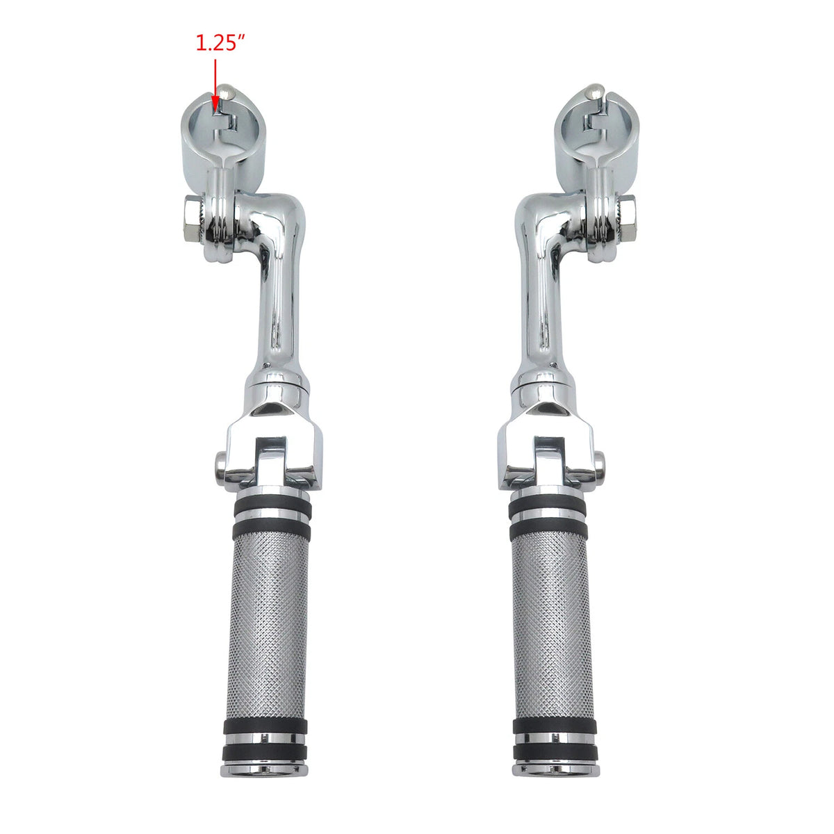 Diamond O Ring FootPeg Rest for Harley Road King (1994–2023)
