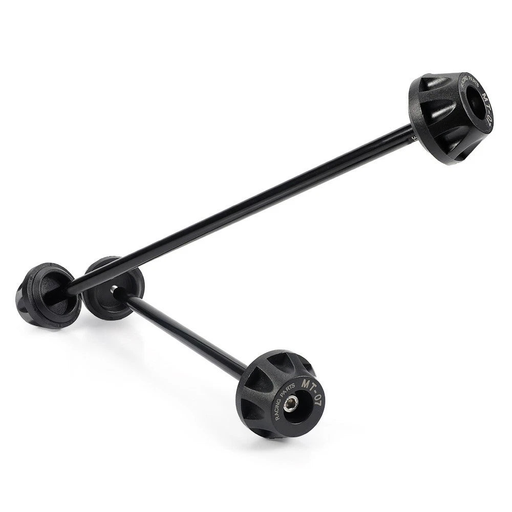 Front & Rear Axle Fork Crash Sliders for Yamaha MT-07 FZ-07 (2014–2023)