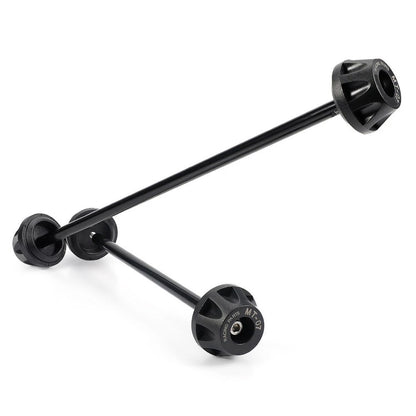Front & Rear Axle Fork Crash Sliders for Yamaha MT-07 FZ-07 (2014–2023)
